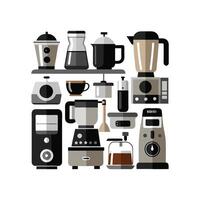Stylish Design Icons for Blender Appliances vector