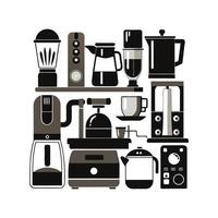 Artistic Icons for Blender Design Appliances vector