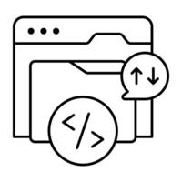 An linear design of coding folder vector