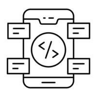 Trendy vectors linear design of mobile coding