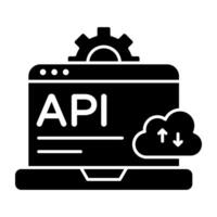 Trendy design of api vector