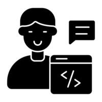 A unique design of programmer vector