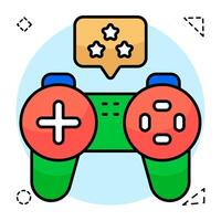 Perfect design icon of game ratings vector