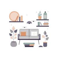 Artistic Icons for Minimalist Decor Styles vector