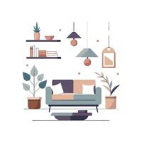 Creative Icons for Minimalist Home Design vector