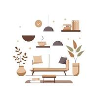 Strong Icons for Minimalist Design Styles vector