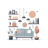 Creative Icons for Unique Minimalist Concepts vector