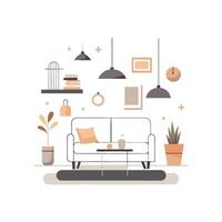 Elegant Icons for Unique Minimalist Spaces vector