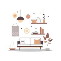 Chic Icons for Sophisticated Minimalist Styles vector