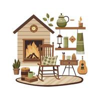Comprehensive Icons for Unique Farmhouse Interiors vector