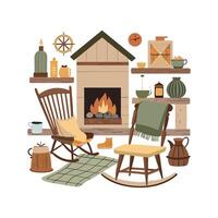 Comprehensive Icons for Rustic Farmhouse Style vector