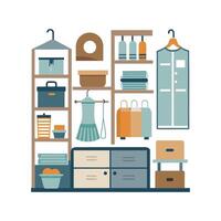 Creative Icons for Custom Storage Solutions vector