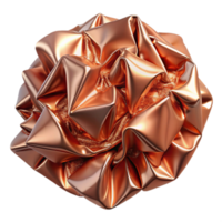 extraordinary minimalist Copper Foil Texture Crinkled Surface Effect Cutout for Craft Project Use high resolution png
