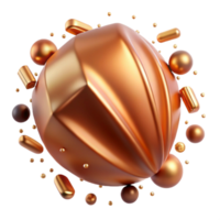 magnificent minimalist Copper Gradient Texture Smooth Transition Transparent for Web Graphics high quality png