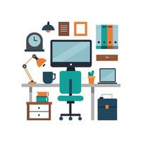 Unique Icons for Effective Workspace Collaborations vector