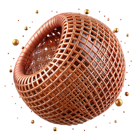 dramatic contemporary Copper Mesh Texture Wireframe Pattern Cutout for Engineering high resolution png