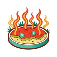 Overview of Thermophilic Bacteria in Hot Environments vector