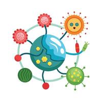 Characteristics of Toxin Secretion by Bacteria vector