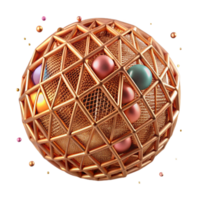 beautiful modern Copper Mesh Texture Wireframe Pattern Cutout for Engineering high quality png