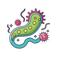 Bacteria Causing Septic Shock vector