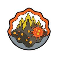 Bacterial Discoveries in Depths of Volcanic Caves vector