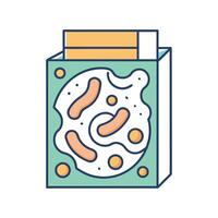 Bacterial Contamination in Expired Cereal Boxes vector