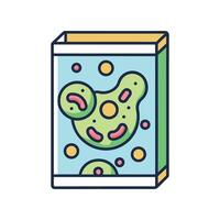 Bacteria Found in Expired Cereal Boxes vector