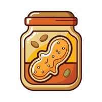 Bacteria in Expired Nut Butters and Spreads Illustrated vector