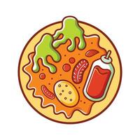 Bacterial Contamination in Expired Sauces and Condiments vector
