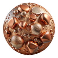 elegant rustic Copper Texture Old Metal Surface Cutout for Historical Projects high resolution png