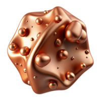 magnificent rustic Copper Texture Realistic Material Cutout for 3d Rendering original png