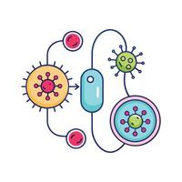 Mechanism of Pili Exchange During Bacterial Conjugation vector