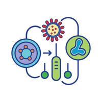 Analyzing Bacterial Conjugation via Pili Exchange Mechanisms vector