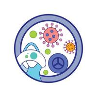 Bacterial Presence on Car Steering Wheels vector