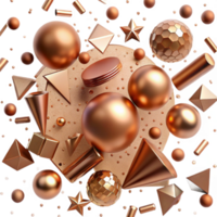 wonderful abstract Copper Texture Seamless Background Isolated for Print high quality png