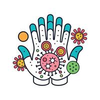 Bacterial Contamination on Unwashed Hands Leading to Disease vector