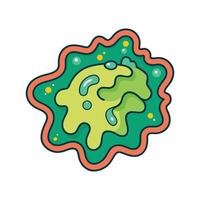 Investigating Bacteria Producing Slime on Various Surfaces vector