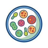 Antibiotic Sensitivity Testing Using Bacteria vector