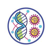 Mechanism of Genetic Transfer via Plasmid DNA in Bacteria vector