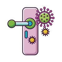 Understanding DiseaseCausing Bacteria on Door Handles vector