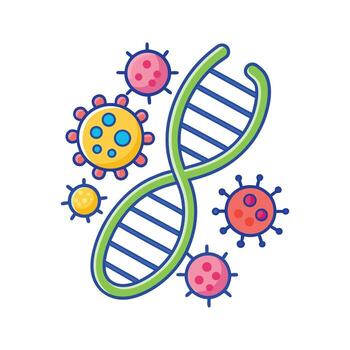 Analyzing DNA Mutation Effects on Bacterial Resistance vector