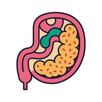 Understanding Probiotic Bacteria in Digestion vector