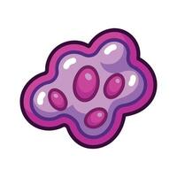 Studying Cluster of Purple GramPositive Bacteria vector