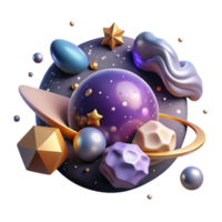 stunning creative Cosmic Sky with Stars Cutout for Creative Compositions authentic png