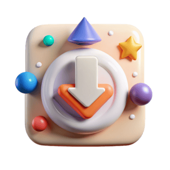 sbalorditivo minimalista Scarica freccia pulsante ui elemento ritagliare per file condivisione siti web autentico png