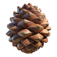 beautiful abstract Pine Cone Natural Texture Brown Scales Isolated for Nature Designs authentic png
