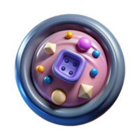 magnificent modern Plastic Button Texture Cutout for User Interface Design detailed png