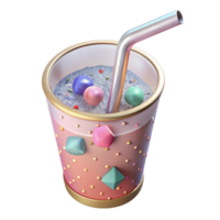 wonderful classic Plastic Straw Texture Transparent for Beverage Graphics authentic png