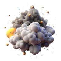 beautiful vintage Rising Smoke Cutout for Compositing Projects original png