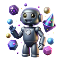 impressive rustic Robot Silhouette Set for Mobile Apps Isolated genuine png